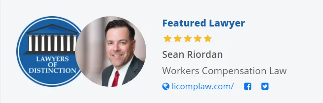 Sean Riordan - 2021 Lawyers of Distinction